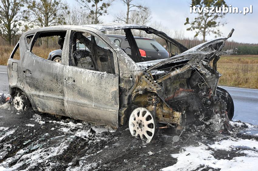 Pechowa niedziela na szubińskich drogach dla mieszkańców Torunia