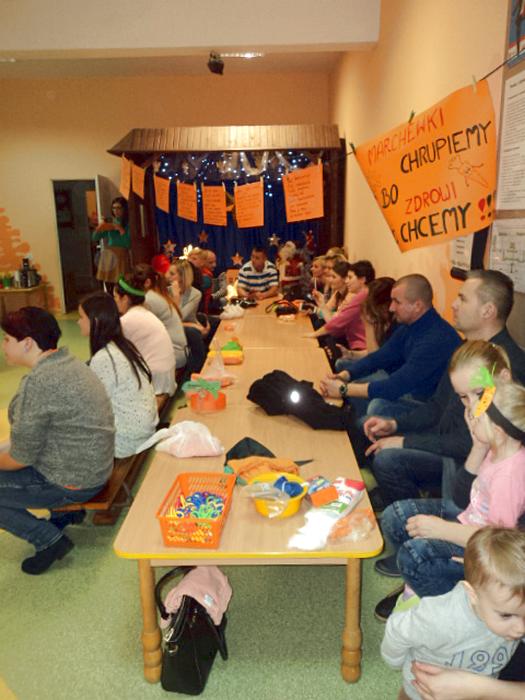 Rodzinne Świętowanie ? Urodziny Marchewki w Grupie Słoneczek