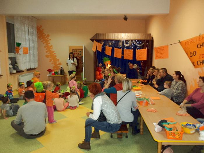 Rodzinne Świętowanie ? Urodziny Marchewki w Grupie Słoneczek