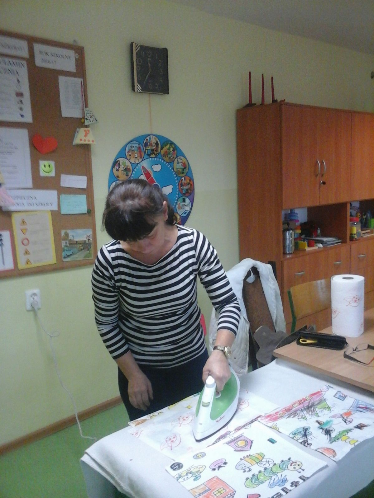 Kolorowanki na materiale