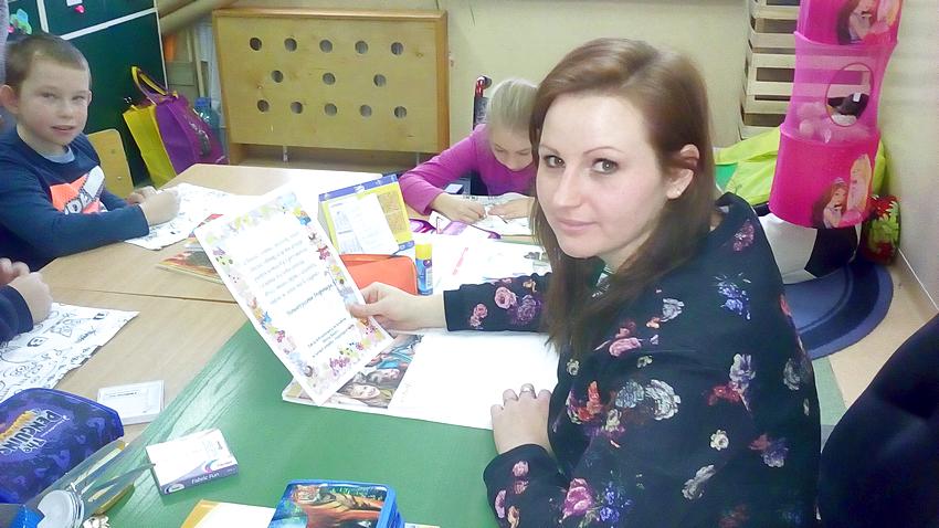 Kolorowanki na materiale