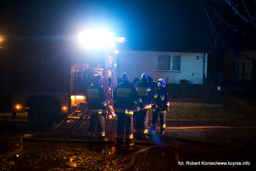 Nocne podpalenie? W Górkach głośno o pożarze