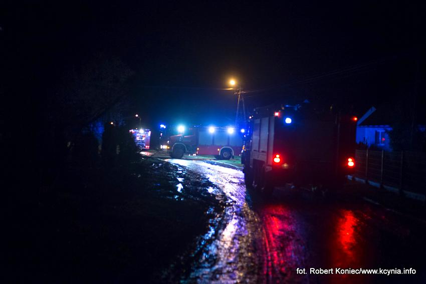 Nocne podpalenie? W Górkach głośno o pożarze