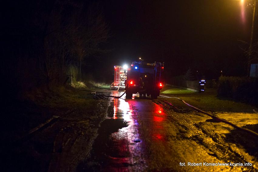 Nocne podpalenie? W Górkach głośno o pożarze
