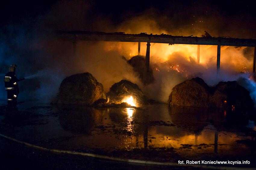 Nocne podpalenie? W Górkach głośno o pożarze