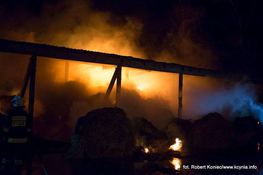 Nocne podpalenie? W Górkach głośno o pożarze