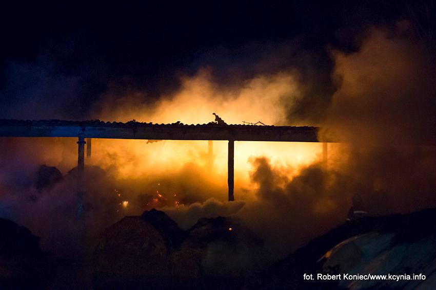 Nocne podpalenie? W Górkach głośno o pożarze
