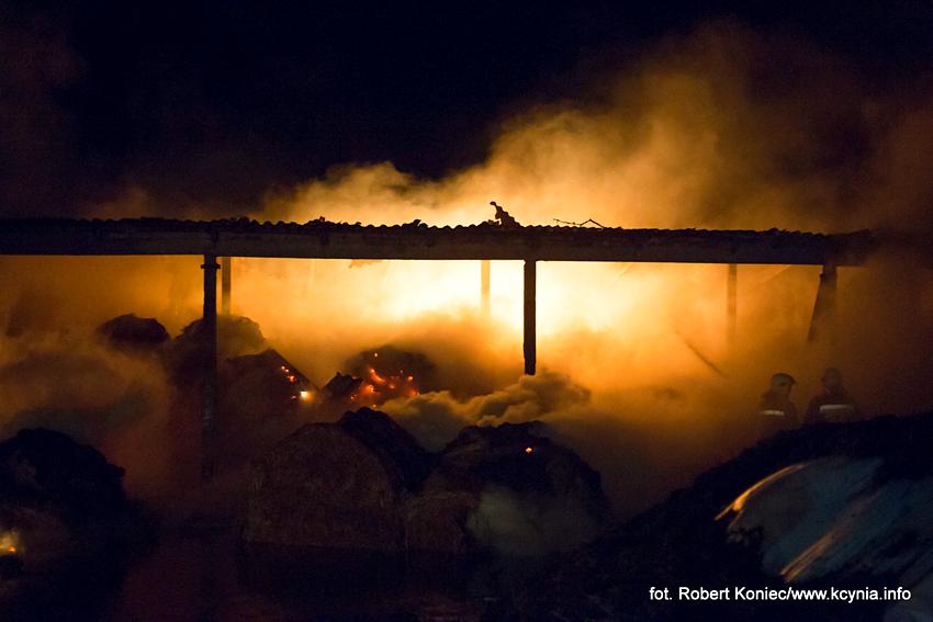 Nocne podpalenie? W Górkach głośno o pożarze