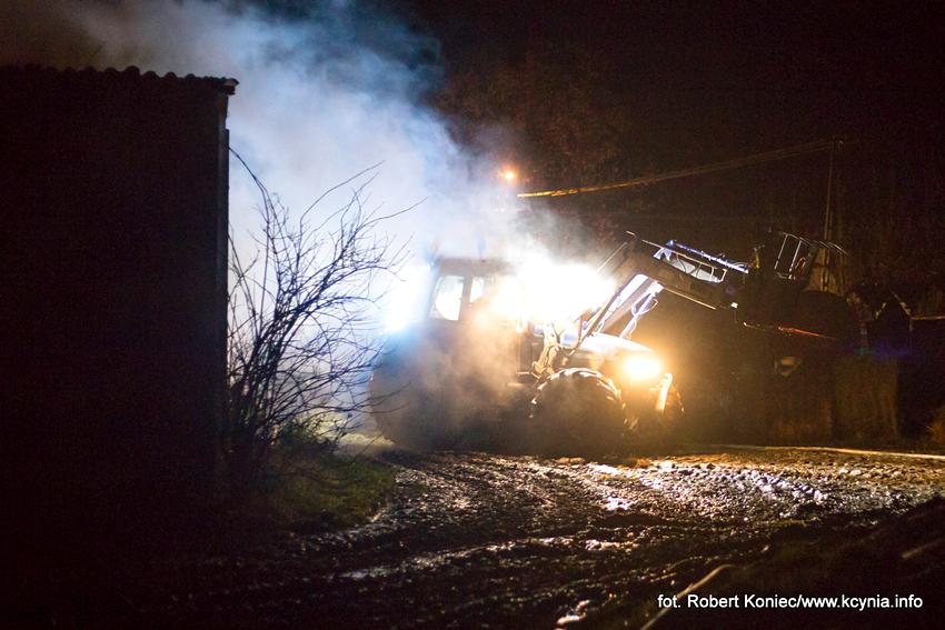 Nocne podpalenie? W Górkach głośno o pożarze