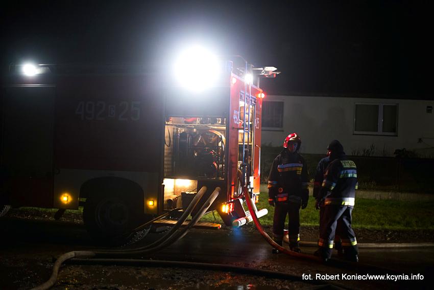 Nocne podpalenie? W Górkach głośno o pożarze