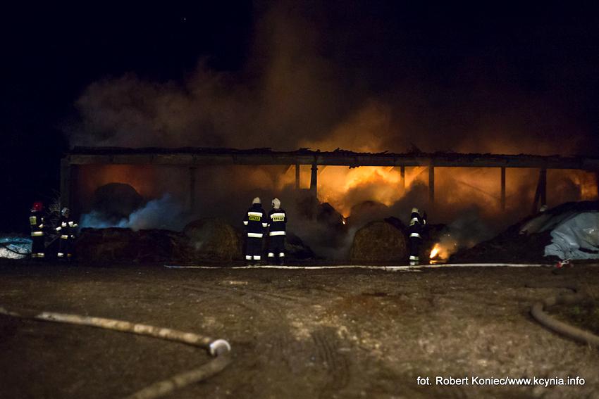Nocne podpalenie? W Górkach głośno o pożarze