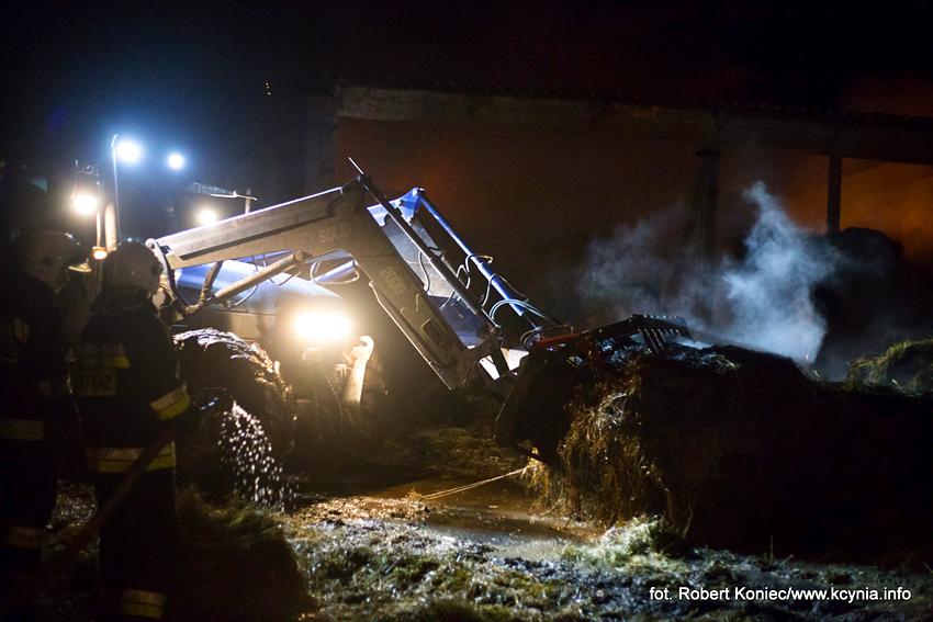 Nocne podpalenie? W Górkach głośno o pożarze