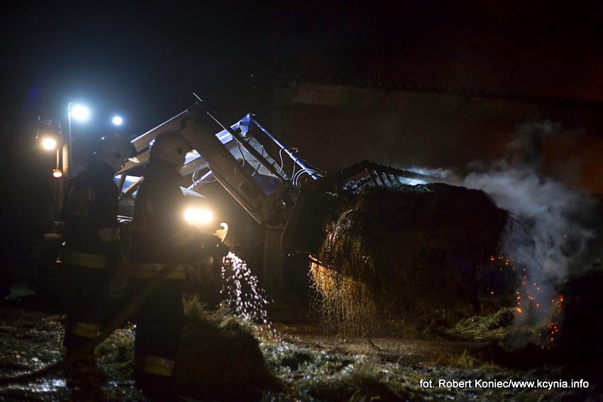 Nocne podpalenie? W Górkach głośno o pożarze