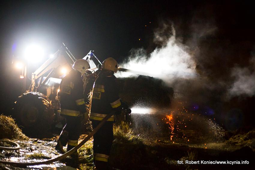 Nocne podpalenie? W Górkach głośno o pożarze