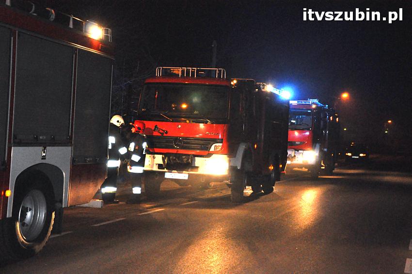 Dwie interwencje strażaków za jednym wyjazdem