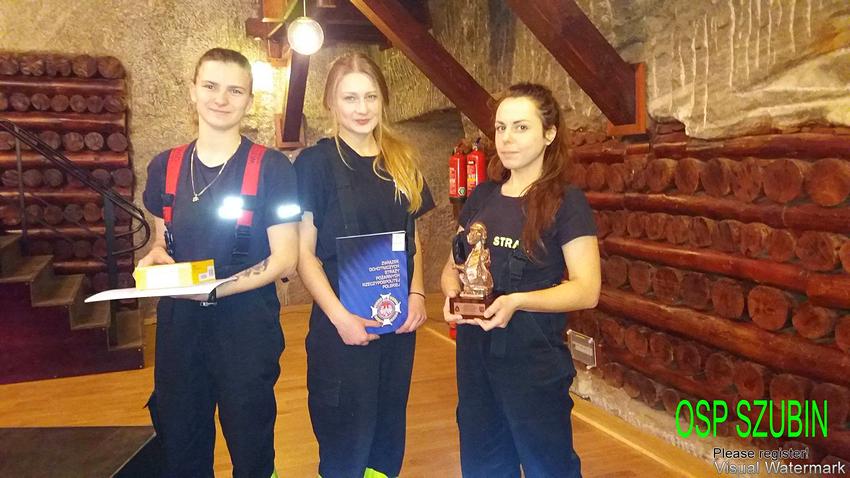 Druhny z OSP Szubin, trzecie w Polsce