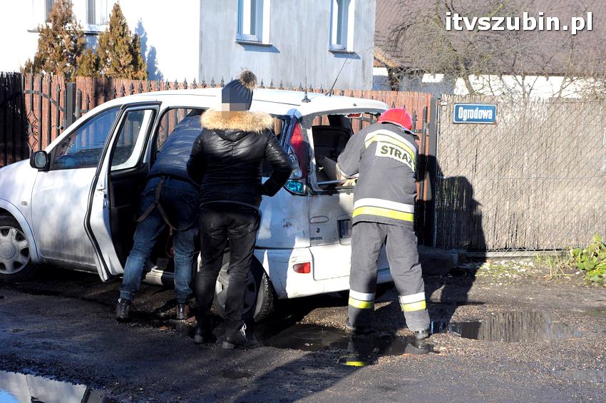 Jedna kolizja przyczyną kolejnej kolizji w Rynarzewie