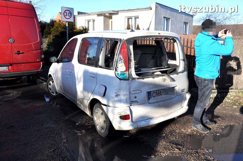 Jedna kolizja przyczyną kolejnej kolizji w Rynarzewie