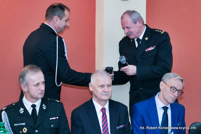 Strażacy seniorzy przełamali się opłatkiem