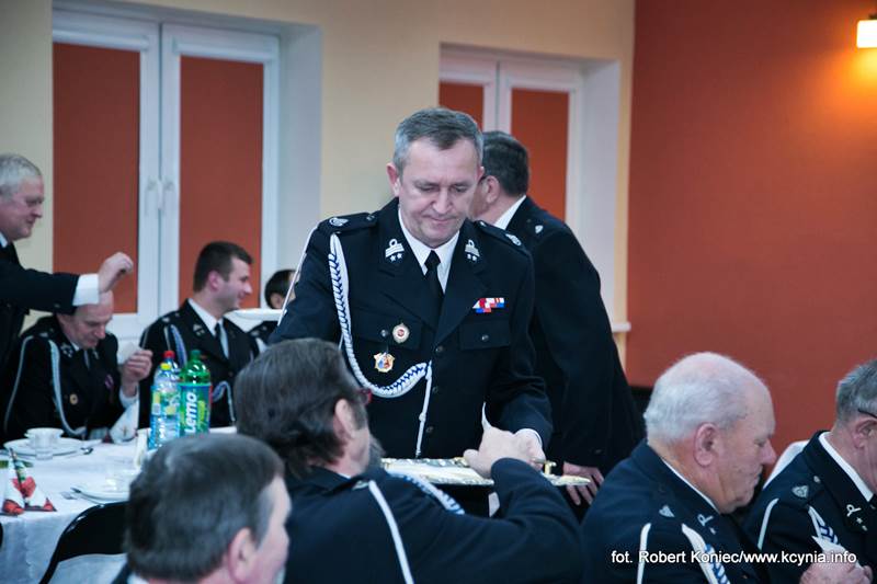 Strażacy seniorzy przełamali się opłatkiem