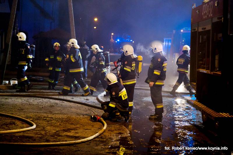 Na szczęście ogień się nie rozprzestrzenił
