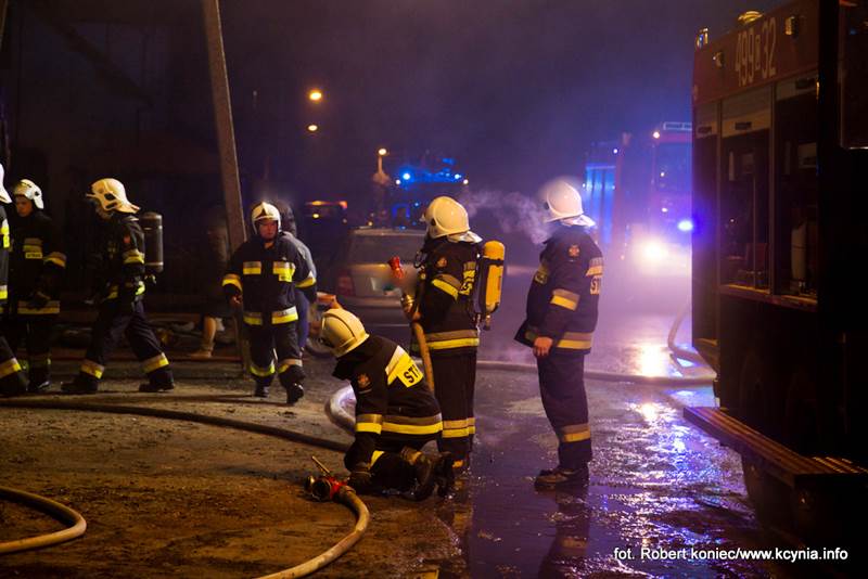Na szczęście ogień się nie rozprzestrzenił