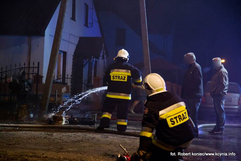 Na szczęście ogień się nie rozprzestrzenił