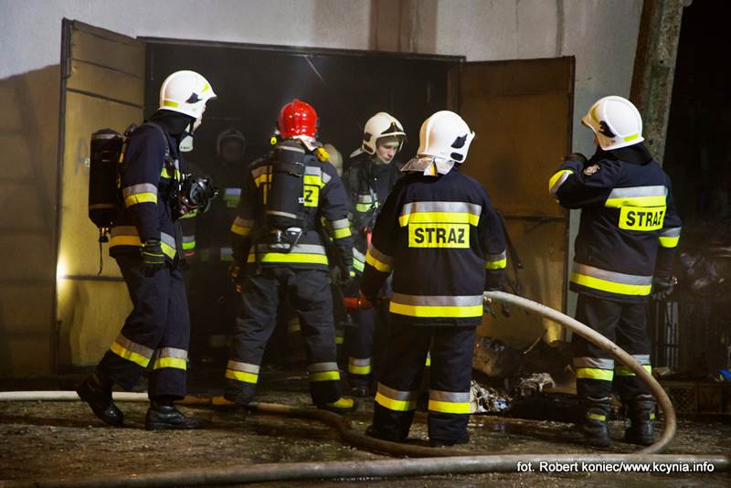 Na szczęście ogień się nie rozprzestrzenił