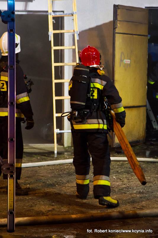 Na szczęście ogień się nie rozprzestrzenił