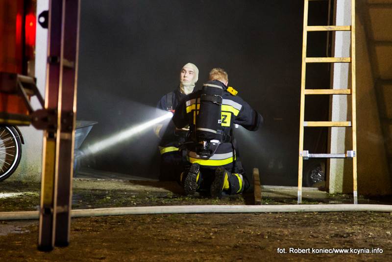 Na szczęście ogień się nie rozprzestrzenił