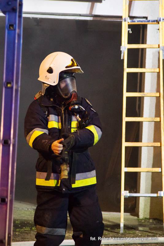Na szczęście ogień się nie rozprzestrzenił