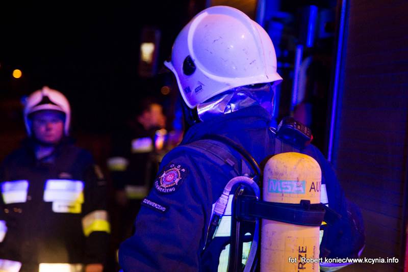 Na szczęście ogień się nie rozprzestrzenił