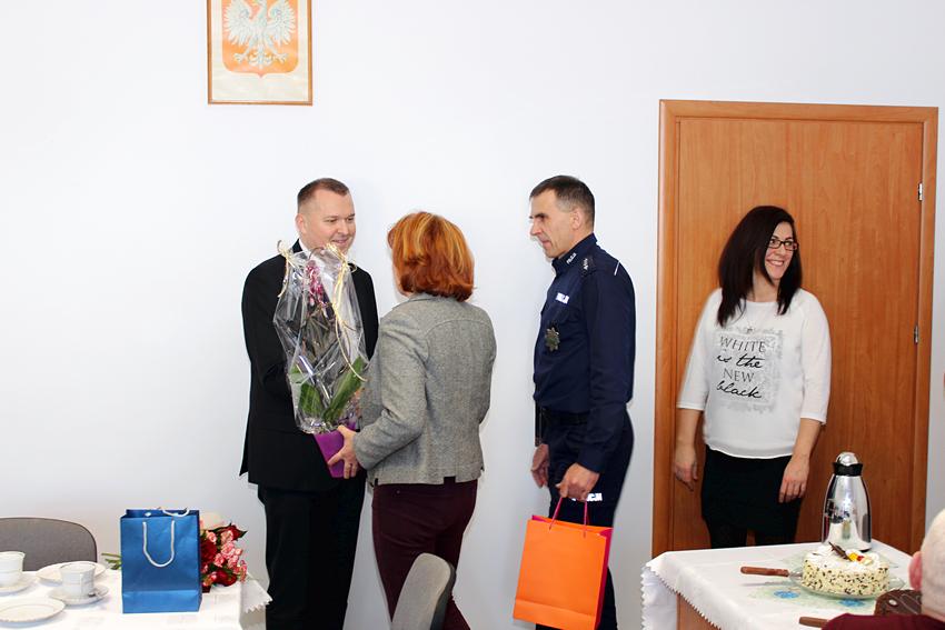 Pożegnanie Naczelnika Wydziału Kryminalnego w KPP Żnin. Kom. Mariusz Gaik został powołany na stanowisko I-go Zastępcy Komendanta Powiatowego Policji w Nakle nad Notecią