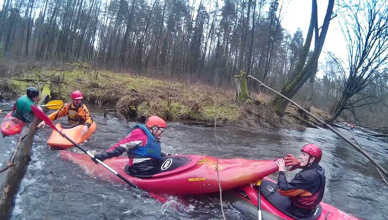 Bożonarodzeniowe spływy KTG im K Bachledy w Kcyni