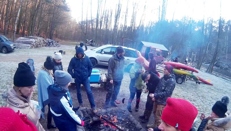 Bożonarodzeniowe spływy KTG im K Bachledy w Kcyni