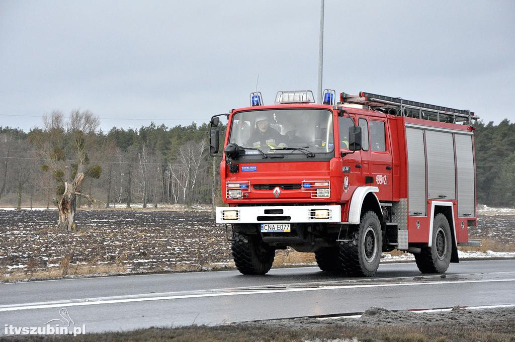 Niecodzienna akcja strażaków w Kowalewie
