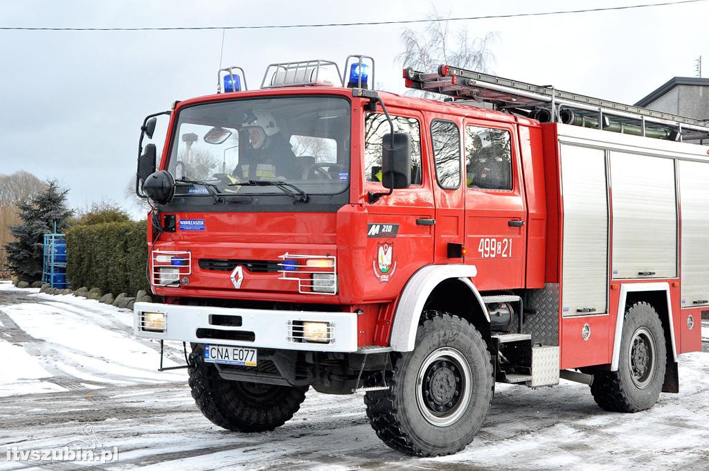 Niecodzienna akcja strażaków w Kowalewie