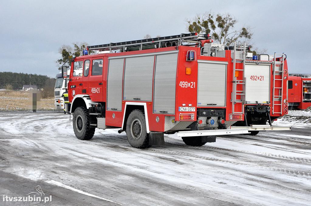 Niecodzienna akcja strażaków w Kowalewie