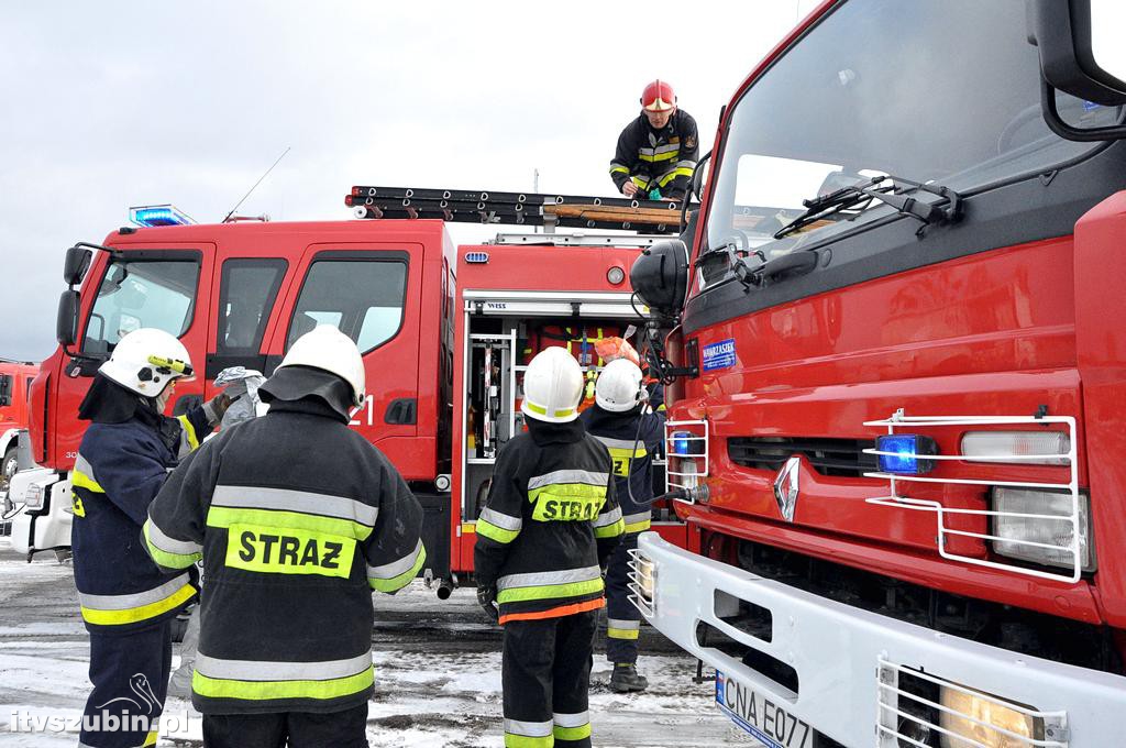 Niecodzienna akcja strażaków w Kowalewie