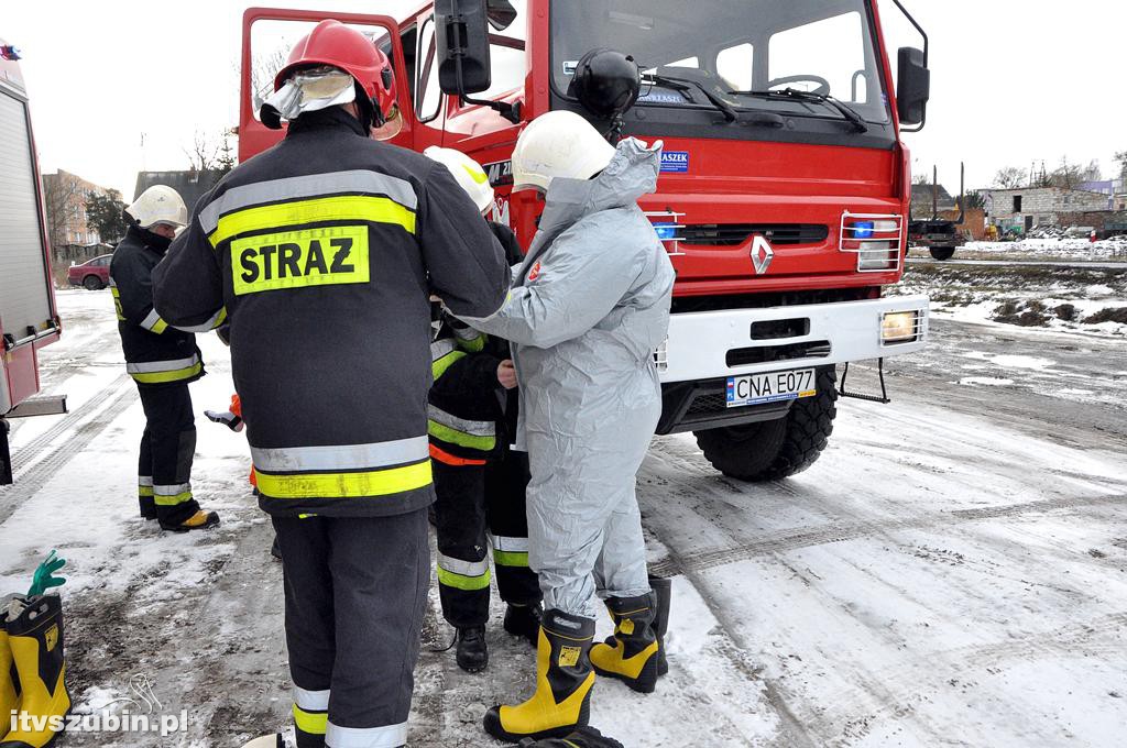 Niecodzienna akcja strażaków w Kowalewie