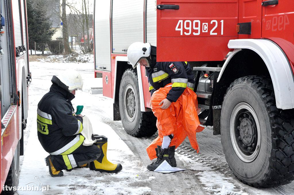 Niecodzienna akcja strażaków w Kowalewie