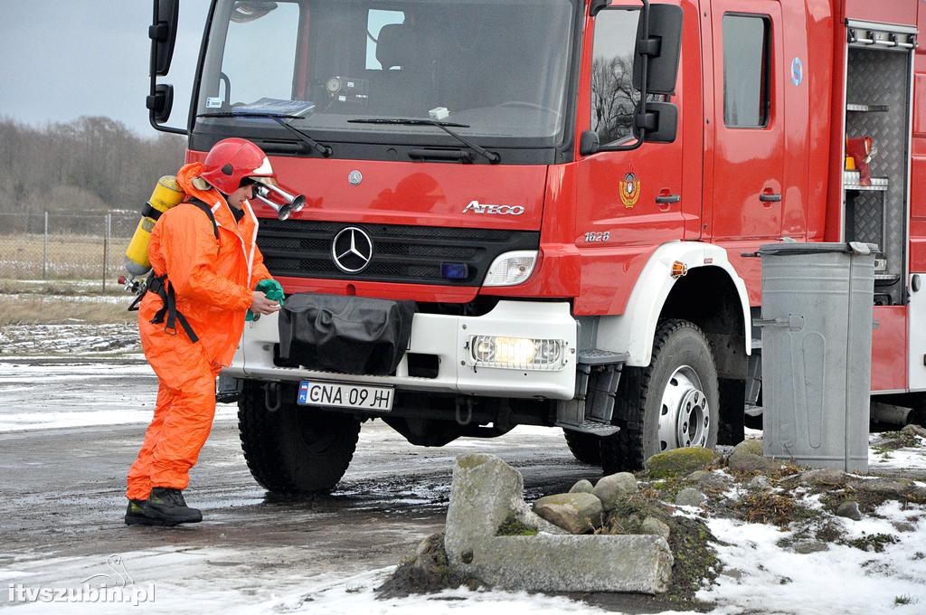 Niecodzienna akcja strażaków w Kowalewie