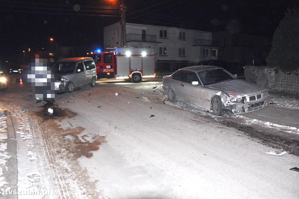 Kolizja w Szubinie na Mickiewicza