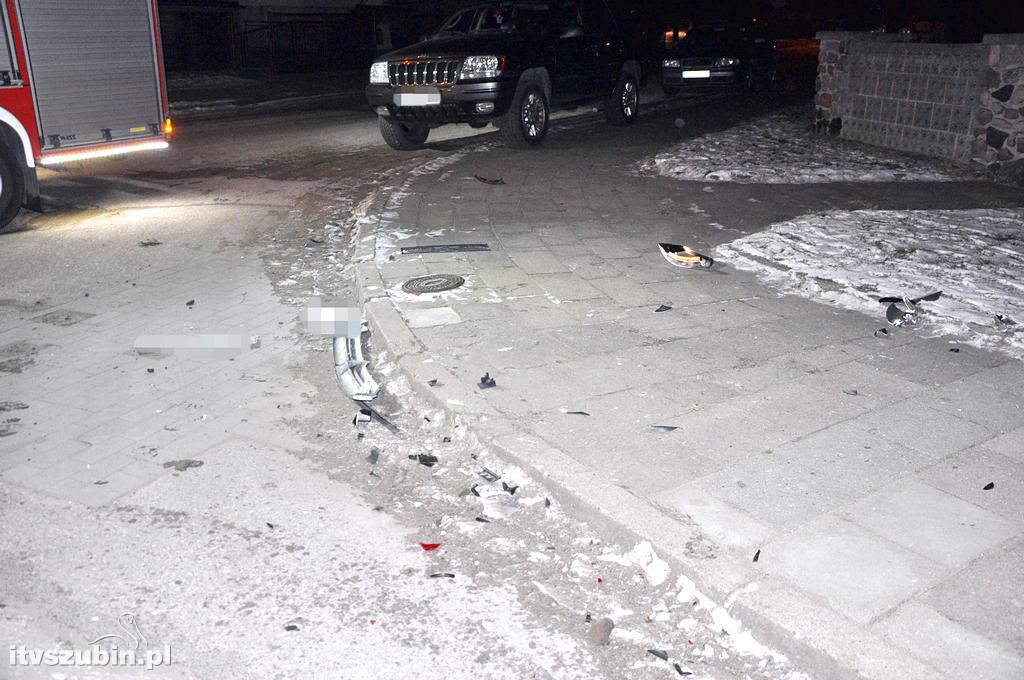 Kolizja w Szubinie na Mickiewicza