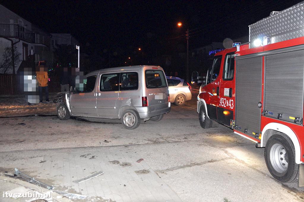Kolizja w Szubinie na Mickiewicza