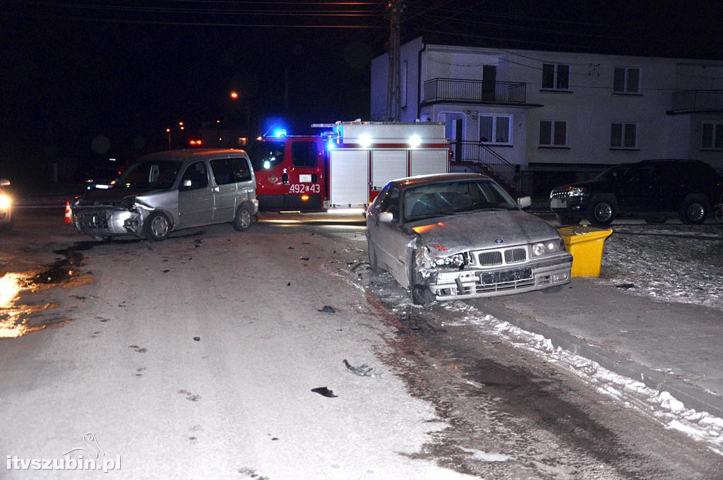 Kolizja w Szubinie na Mickiewicza