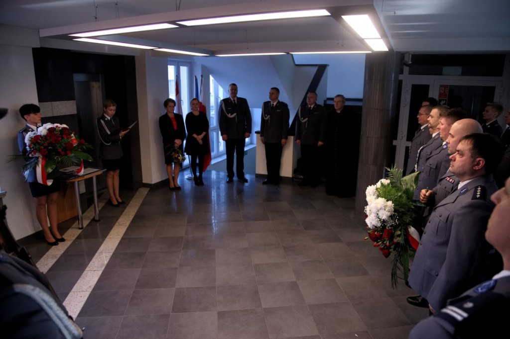 Nazwisko sierż. szt. K.Kurdelskiego umieszczono na Tablicy Pamięci