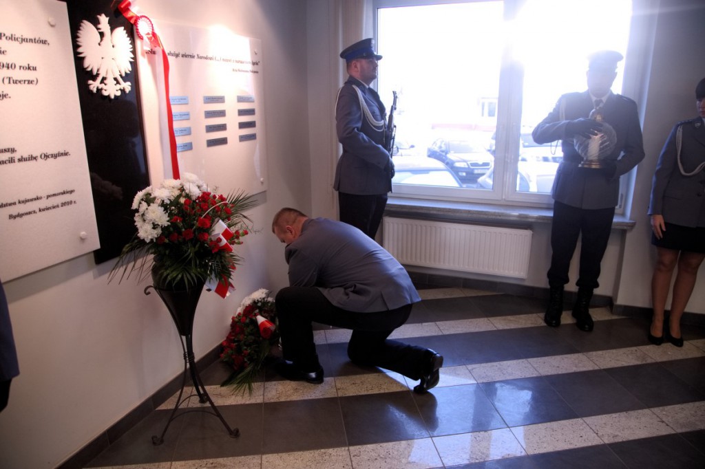 Nazwisko sierż. szt. K.Kurdelskiego umieszczono na Tablicy Pamięci
