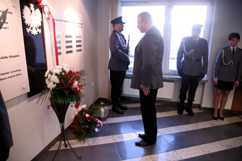 Nazwisko sierż. szt. K.Kurdelskiego umieszczono na Tablicy Pamięci