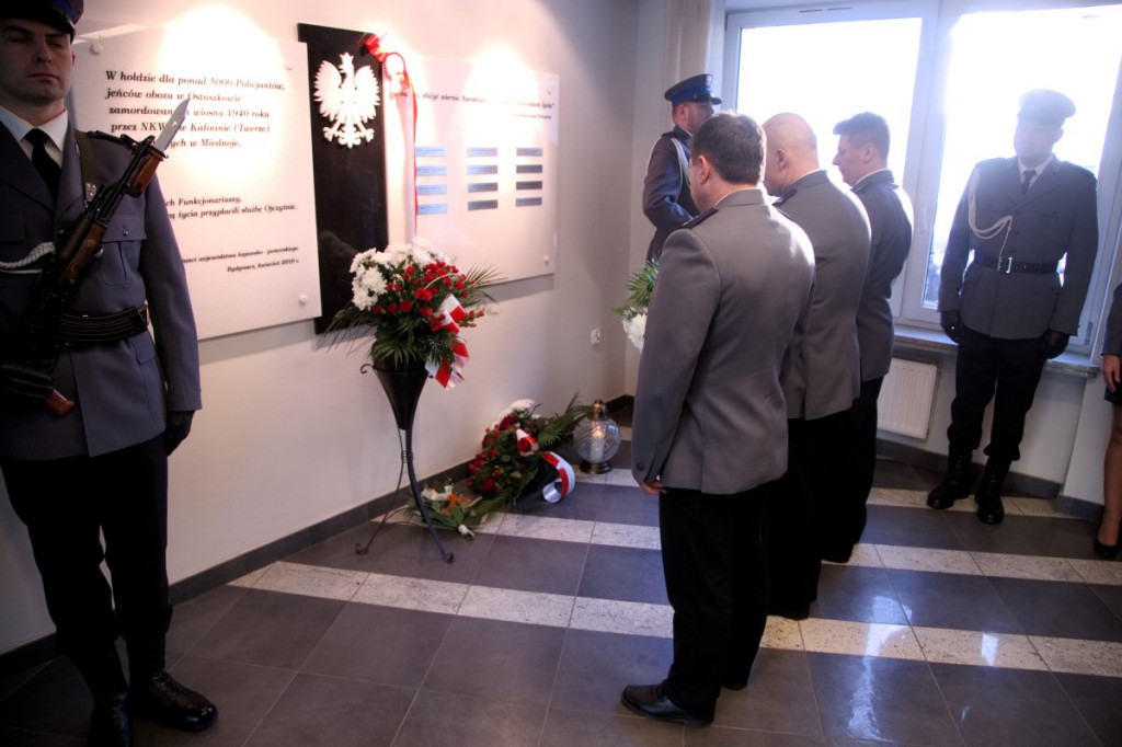 Nazwisko sierż. szt. K.Kurdelskiego umieszczono na Tablicy Pamięci